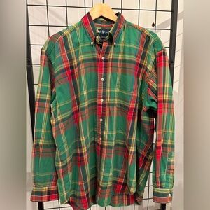 Polo Ralph Lauren Blake Cotton Plaid Button Up Shirt